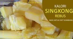Kalori Singkong Rebus