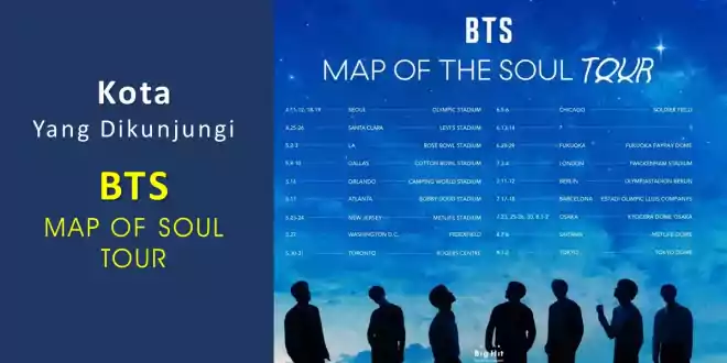 BTS Map of The Soul Tour